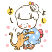 kimonogirl2 sticker #5927413