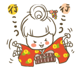 kimonogirl2 sticker #5927414