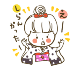 kimonogirl2 sticker #5927417