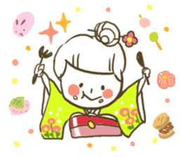 kimonogirl2 sticker #5927418