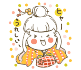 kimonogirl2 sticker #5927420