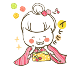 kimonogirl2 sticker #5927421