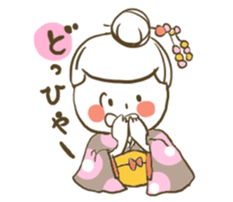 kimonogirl2 sticker #5927422