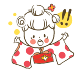 kimonogirl2 sticker #5927425