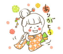 kimonogirl2 sticker #5927430