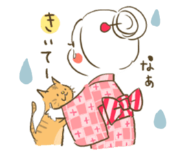 kimonogirl2 sticker #5927443