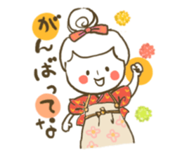 kimonogirl2 sticker #5927445