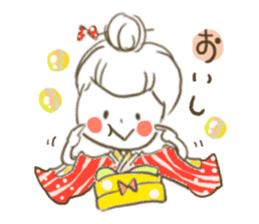 kimonogirl2 sticker #5927447