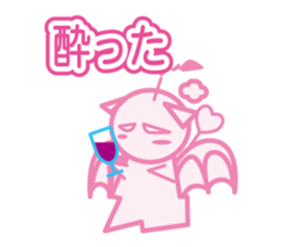 Pink Devil sticker #5927434