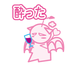 Pink Devil sticker #5927434