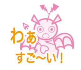 Pink Devil sticker #5927438