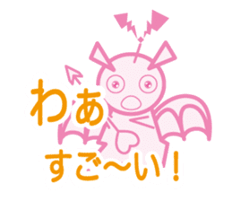 Pink Devil sticker #5927438
