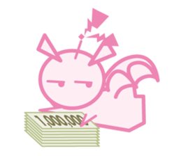 Pink Devil sticker #5927459