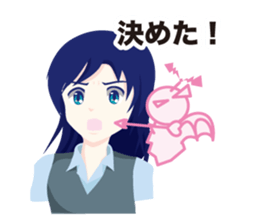 Pink Devil sticker #5927460