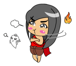 Ghost Love Story by Kanomko (Eng) sticker #5927626