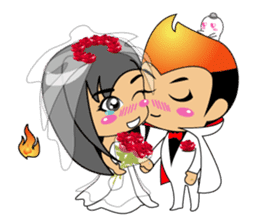 Ghost Love Story by Kanomko (Eng) sticker #5927637