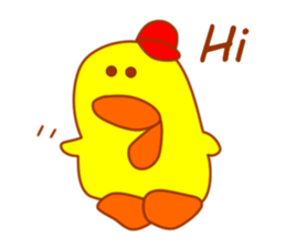 Pretty fledgling  "Piyoko" sticker #5927680