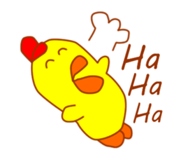 Pretty fledgling  "Piyoko" sticker #5927683