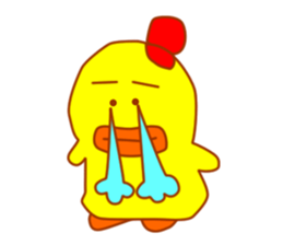 Pretty fledgling  "Piyoko" sticker #5927687