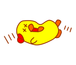 Pretty fledgling  "Piyoko" sticker #5927691