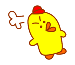 Pretty fledgling  "Piyoko" sticker #5927696