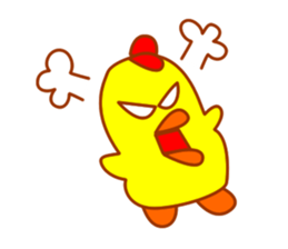 Pretty fledgling  "Piyoko" sticker #5927697