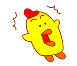 Pretty fledgling  "Piyoko" sticker #5927698