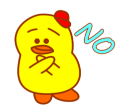 Pretty fledgling  "Piyoko" sticker #5927705