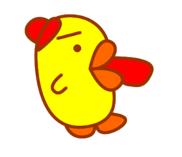 Pretty fledgling  "Piyoko" sticker #5927708