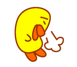 Pretty fledgling  "Piyoko" sticker #5927713