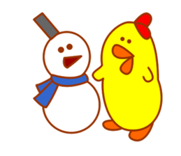 Pretty fledgling  "Piyoko" sticker #5927718