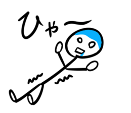 A STICK OFFICE WORKER. Ver2 sticker #5927813