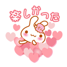 Let's speak with rabbit ,cat,bear,chick sticker #5928359