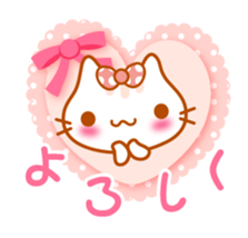 Let's speak with rabbit ,cat,bear,chick sticker #5928373