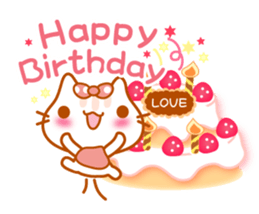 Let's speak with rabbit ,cat,bear,chick sticker #5928378