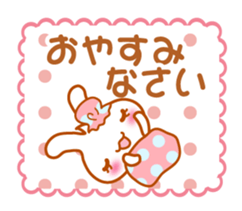 Let's speak with rabbit ,cat,bear,chick sticker #5928388