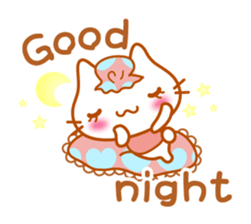 Let's speak with rabbit ,cat,bear,chick sticker #5928389