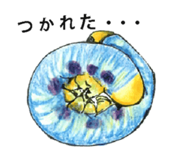 Lovely caterpillar sticker #5928852