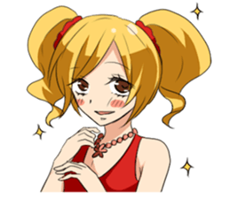 Super psyched!! Happy men and women sticker #5929659