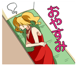 Super psyched!! Happy men and women sticker #5929663