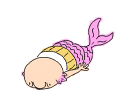 Old man of fish 2 sticker #5929719