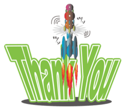 Mr.&Mrs.Rocket sticker #5929833