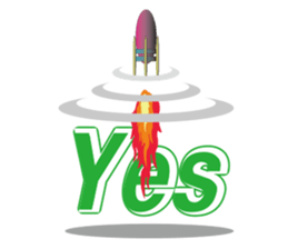 Mr.&Mrs.Rocket sticker #5929854