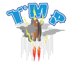 Mr.&Mrs.Rocket sticker #5929862