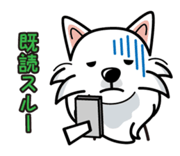 iinu - Japanese Spitz sticker #5929877