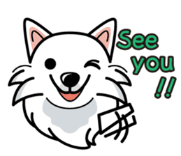 iinu - Japanese Spitz sticker #5929893