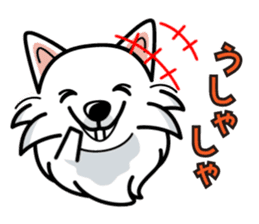 iinu - Japanese Spitz sticker #5929898
