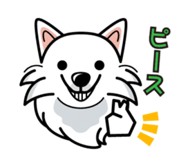 iinu - Japanese Spitz sticker #5929899