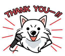 iinu - Japanese Spitz sticker #5929900