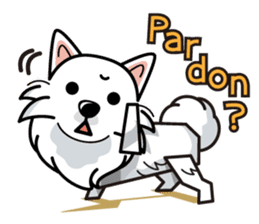 iinu - Japanese Spitz sticker #5929901